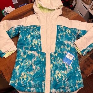 NWT Columbia Mighty Mogul Printed Jacket